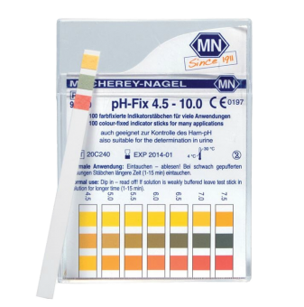 pH-Indikatorstäbchen pH-Fix von Machery Nagel (100 Stck) 